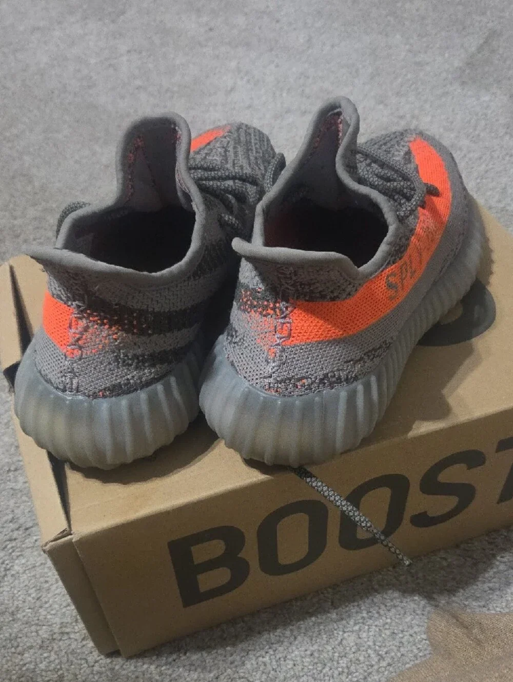 adidas Yeezy Boost 350 V2 Brown Cardboard Shoe Box